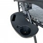 Розкладне крісло шезлонг Zero Gravity LEOBRO Сіре