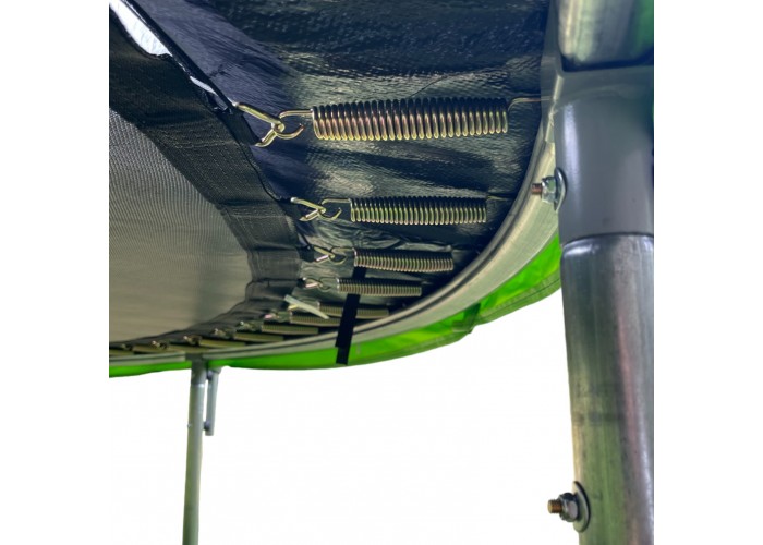 Батут із внутрішньою захисною сіткою 252 см LEOBRO Pro 8FT GREEN