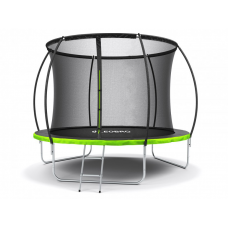 Батут із внутрішньою захисною сіткою 312 см LEOBRO Pro 10FT GREEN