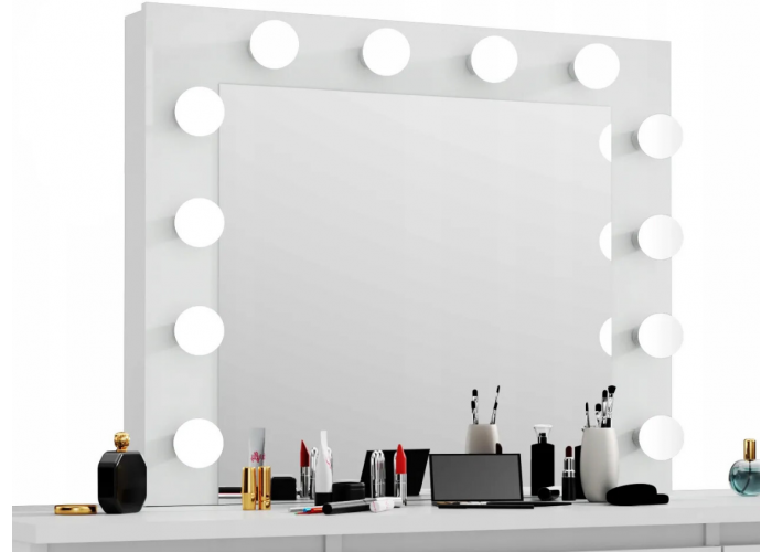 Косметичний туалетний столик FUNFIT White LED (3914)