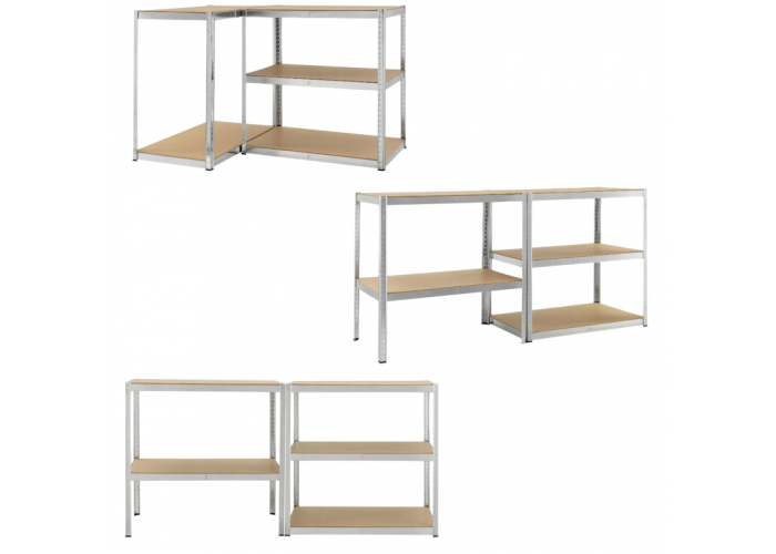 Стелаж FunFit 180 х 90 х 40 см (3781)