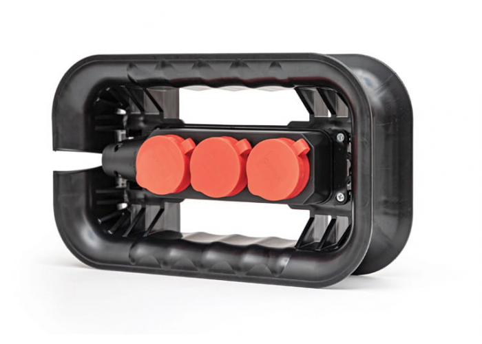 Кабельне намотування, бухта на ящик Qbrick System Custom Cable Winder + el.st. Набір (5901238260523)