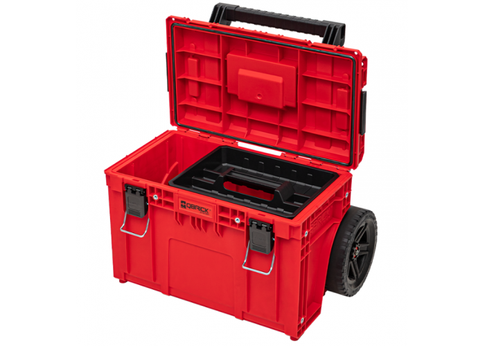 Ящик для інструментів Qbrick System PRIME Cart Red HD Custom (5901238256656)