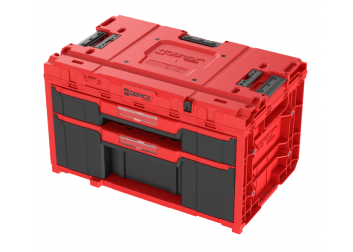 Скринька для інструментів Qbrick System ONE 2.0 DRAWER 2 Plus TOOLBOX EXPERT RED Ultra (5901238259756)