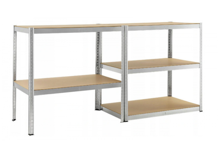 Стелаж FunFit 180x100x50 см, 5 полиць, навантаження 200 кг/полиця (3783)