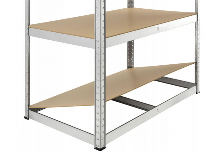 Стелаж FunFit 180x100x50 см, 5 полиць, навантаження 200 кг/полиця (3783)