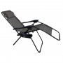 Розкладне крісло шезлонг Zero Gravity LEOBRO у клітинку (HT-167D PLAID)