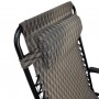 Розкладне крісло шезлонг Zero Gravity LEOBRO у клітинку (HT-167D PLAID)