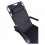 Розкладне крісло-ліжко з подушкою LEOBRO Чорне (HT-148G1+ BLACK)