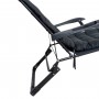 Розкладне крісло-ліжко з подушкою LEOBRO Чорне (HT-148G1+ BLACK)