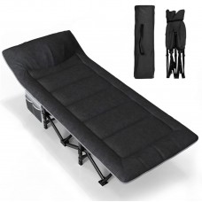 Розкладачка LEOBRO Чорна (HT-169K Black)