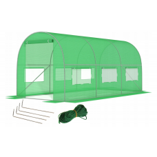 Садова теплиця LEOBRO Garden 10м2 з УФ-захистом (LB-10M25)