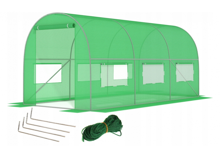 Садова теплиця LEOBRO Garden 10м2 з УФ-захистом (LB-10M25)