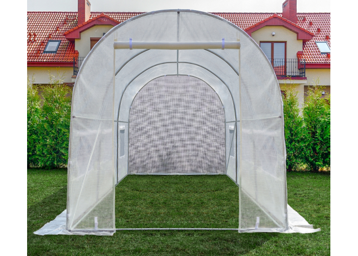 Садова теплиця парник LEOBRO Garden 6м2 White (LB-6M19W)