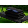 Велика гойдалка з подушками на 3 особи LEOBRO Luxury Black