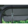 Велика гойдалка з подушками на 3 особи LEOBRO Luxury Grey