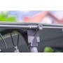 Велика гойдалка з подушками на 3 особи LEOBRO Luxury Grey