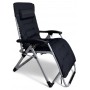 Розкладне крісло шезлонг LEOBRO Zero Gravity Premium Plus Чорне (LB-ZGC-E1-BLK)