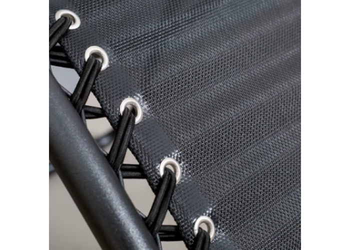 Розкладне крісло шезлонг LEOBRO Zero Gravity Black (LB-ZGC-A1-BLK)