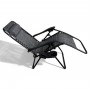 Розкладне крісло шезлонг LEOBRO Zero Gravity Grey (LB-ZGC-A1-GRY)