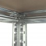 Стелаж LEOBRO 180 х 90 х 40 см з посиленими прихованими полицями, 175 кг/полиця
