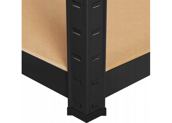 Universal Lebro Lellazh Black 180 x 90 x 40 см, 265 кг/полиця, 5 полиць (LB-R265-BLK)