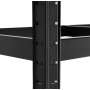Universal Lebro Lellazh Black 180 x 90 x 40 см, 265 кг/полиця, 5 полиць (LB-R265-BLK)