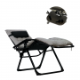 Розкладне крісло шезлонг LEOBRO Zero Gravity Premium Grey (LB-ZGC-K2-GRY)