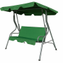 Гойдалка з подушками на 3 особи LEOBRO Relax Green