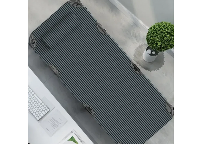 Розкладне ліжко (розкладачка) з Mesh-матрацом і подушкою LEOBRO Striped (LB-FB-A2-STR)