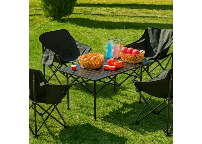 Складаний туристичний стіл для пікніка LEOBRO 120x60x50 см (LB-FT-A3)