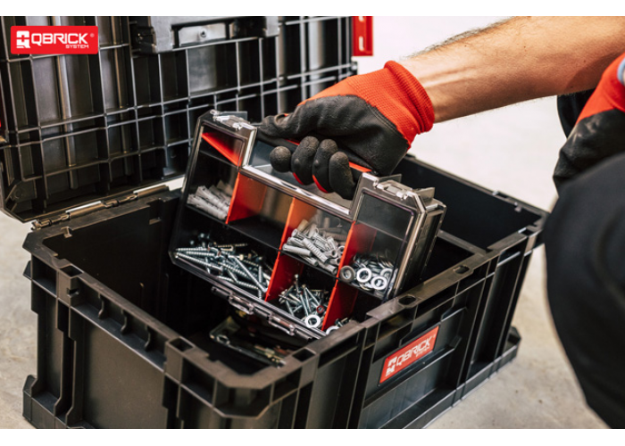Ящик з 2 органайзерами MULTI Qbrick System TWO TOOLBOX PLUS (5901238251606)