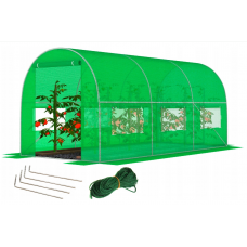 Садова теплиця з вікнами FunFit Garden 7m2 = 350*200*200 (Зелена)
