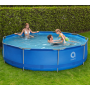 Круглий каркасний басейн для дітей Avenli 420 x 84 см 18в1 + Насос - фільтр