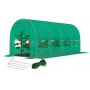 Садова теплиця з вікнами FunFit Garden 9m2 = 450*200*200 (Зелена)