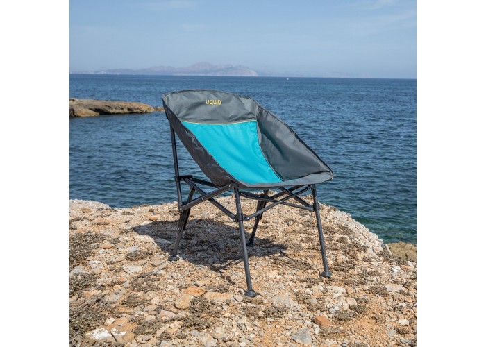Крісло розкладне Uquip Comfy Blue/Grey (244011)