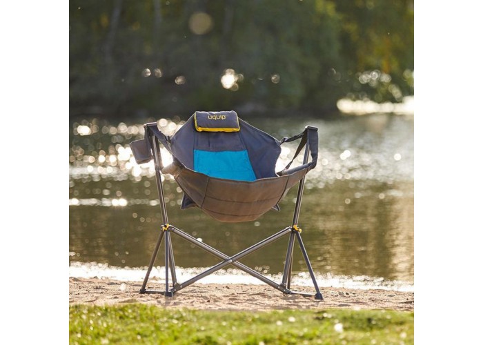 Крісло розкладне Uquip Rocky Blue/Grey (244027)