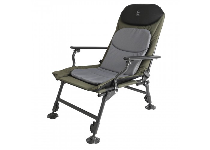 Крісло розкладне Bo-Camp Carp Black/Grey/Green (1204100)