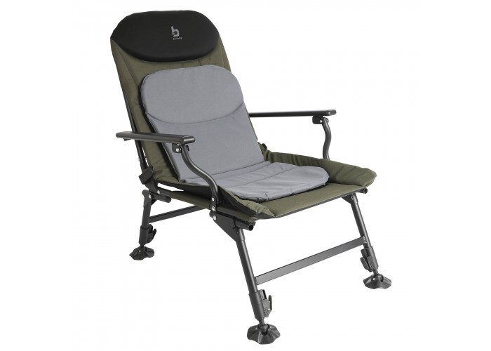 Крісло розкладне Bo-Camp Carp Black/Grey/Green (1204100)