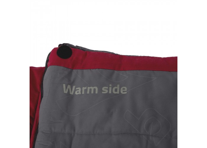 Спальний мішок Bo-Camp Uda Cool/Warm Golden -10° Red/Grey (3605898)