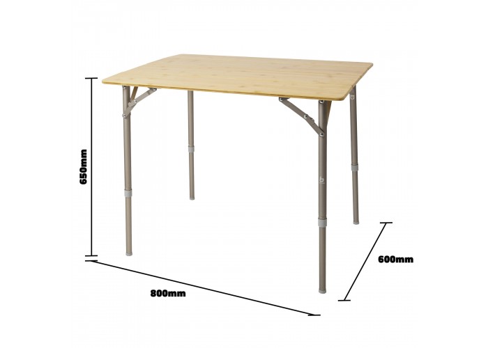 Стіл Bo-Camp Suffolk 80x60 cm Brown (1404650)
