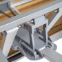 Стіл Bo-Camp Bamboo Brown/Silver (1404800)