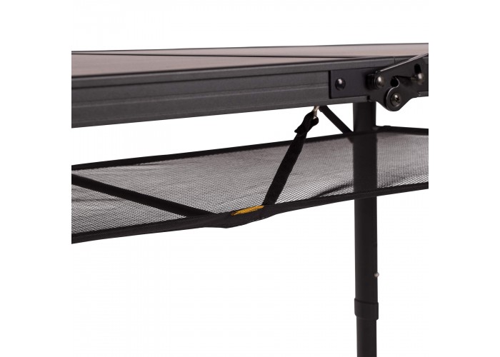 Стіл Bo-Camp Woodbine Oval 150x80 cm Black/Wood look (1404230)