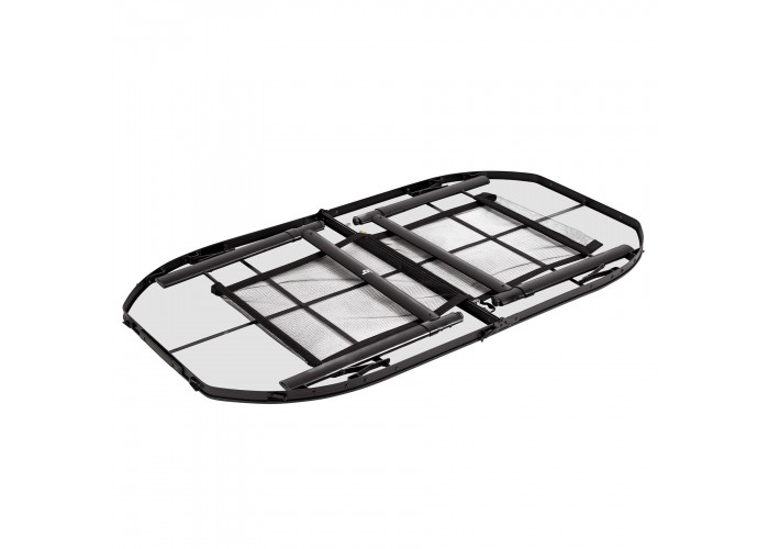 Стіл Bo-Camp Woodbine Oval 150x80 cm Black/Wood look (1404230)