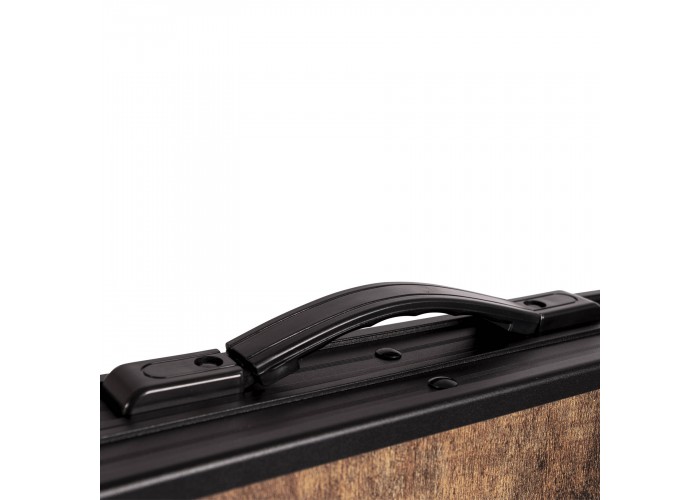 Стіл Bo-Camp Woodbine Oval 150x80 cm Black/Wood look (1404230)