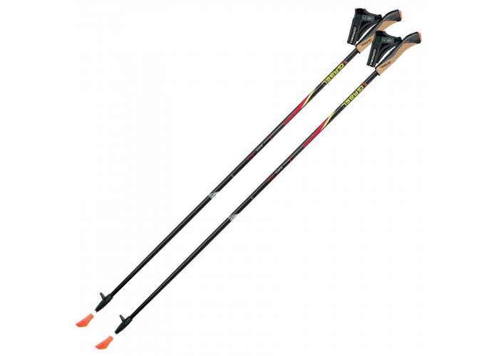 Палиці для скандинавської ходьби Gabel FX-75 Snake Carbon 120 Dual Spike (7008351011200)