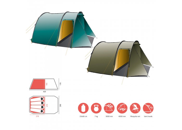 Намет Grand Canyon Robson 4 Capulet Olive (330012)