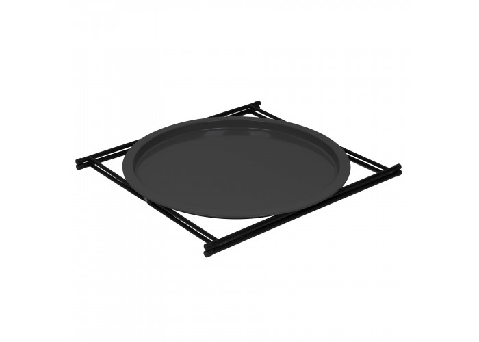 Стіл Bo-Camp Harlem 46x46 cm Black (1404325)
