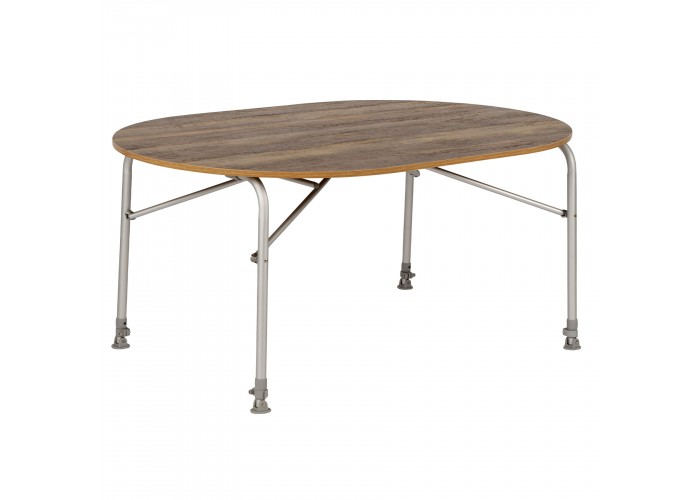 Стіл Bo-Camp Feather Oval 130x90 cm Brown (1404466)