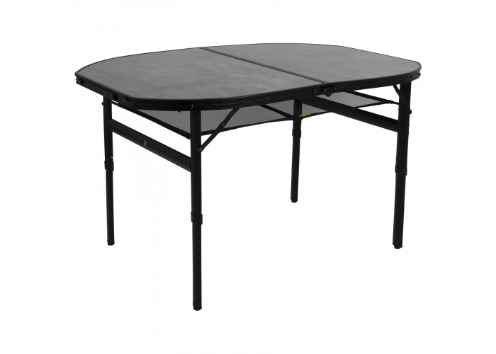 Стіл Bo-Camp Northgate Oval 120x80 cm Black/Grey (1404187)